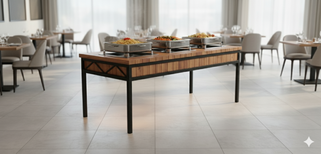 imagem mesa madeirada